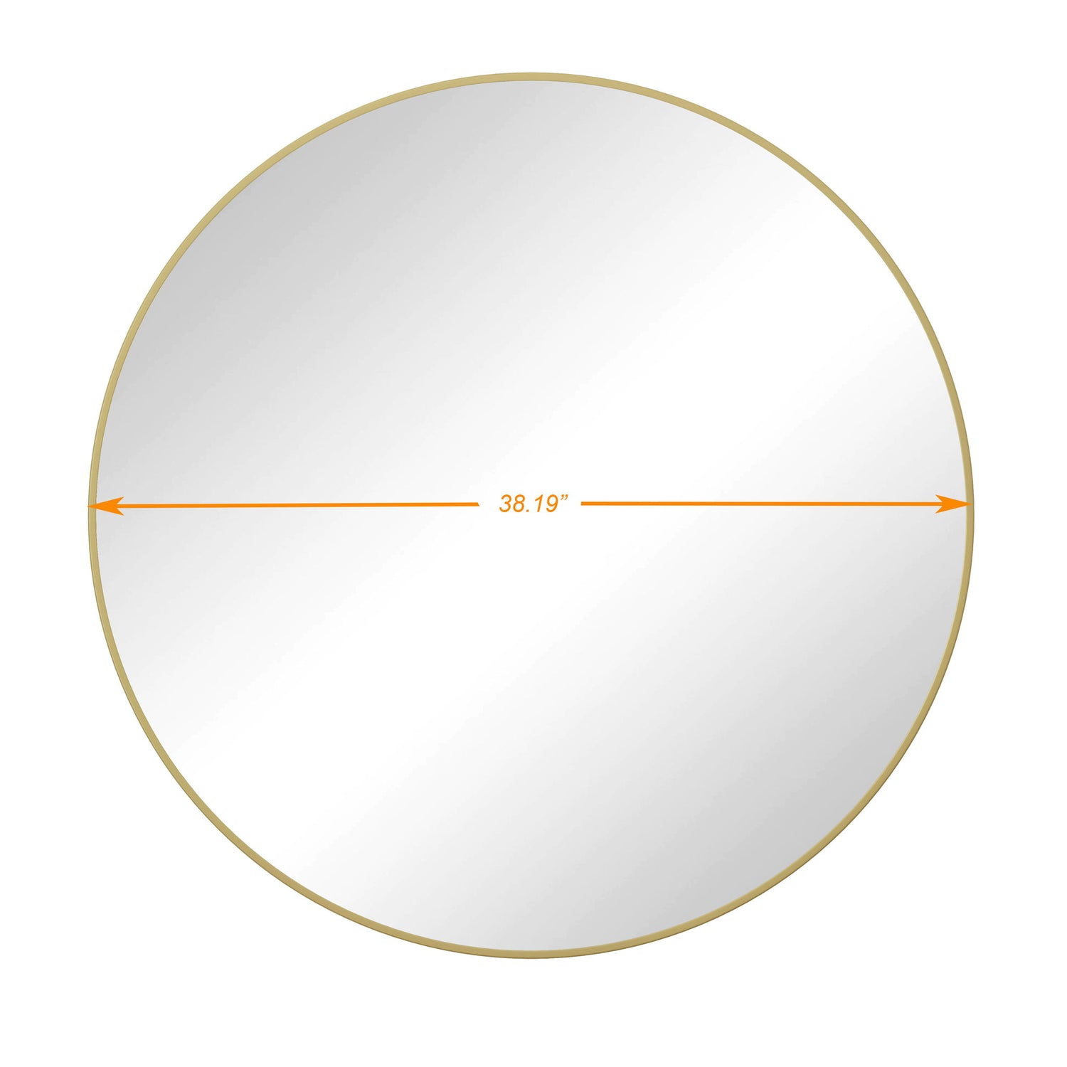 Wall Circular Mirror Metal Framed Mirror Round Vanity Mirror Dressing Mirror, For Bathroom, Living Room, Bedroom Wall Decor
