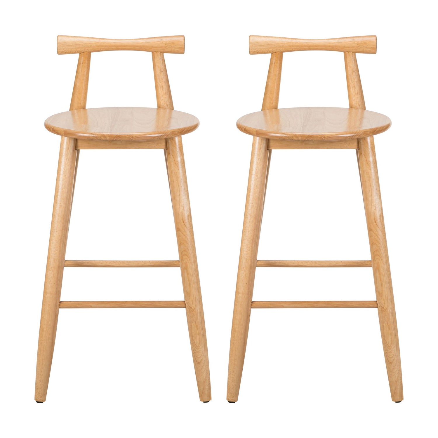 Grove - Indoor Barstool (Set of 2) - Natural