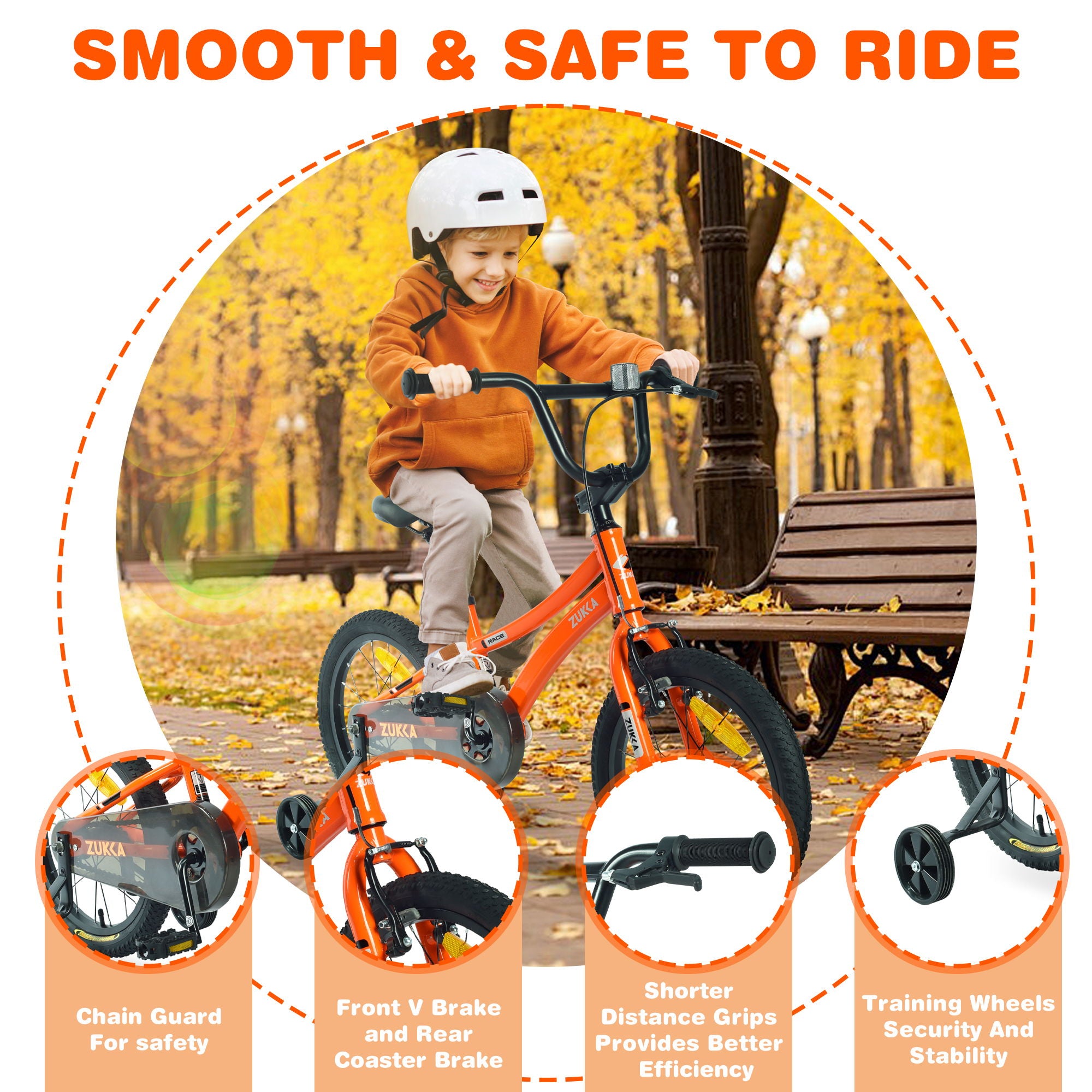 Zukka - Kids Bike, 16&quot; Kids&