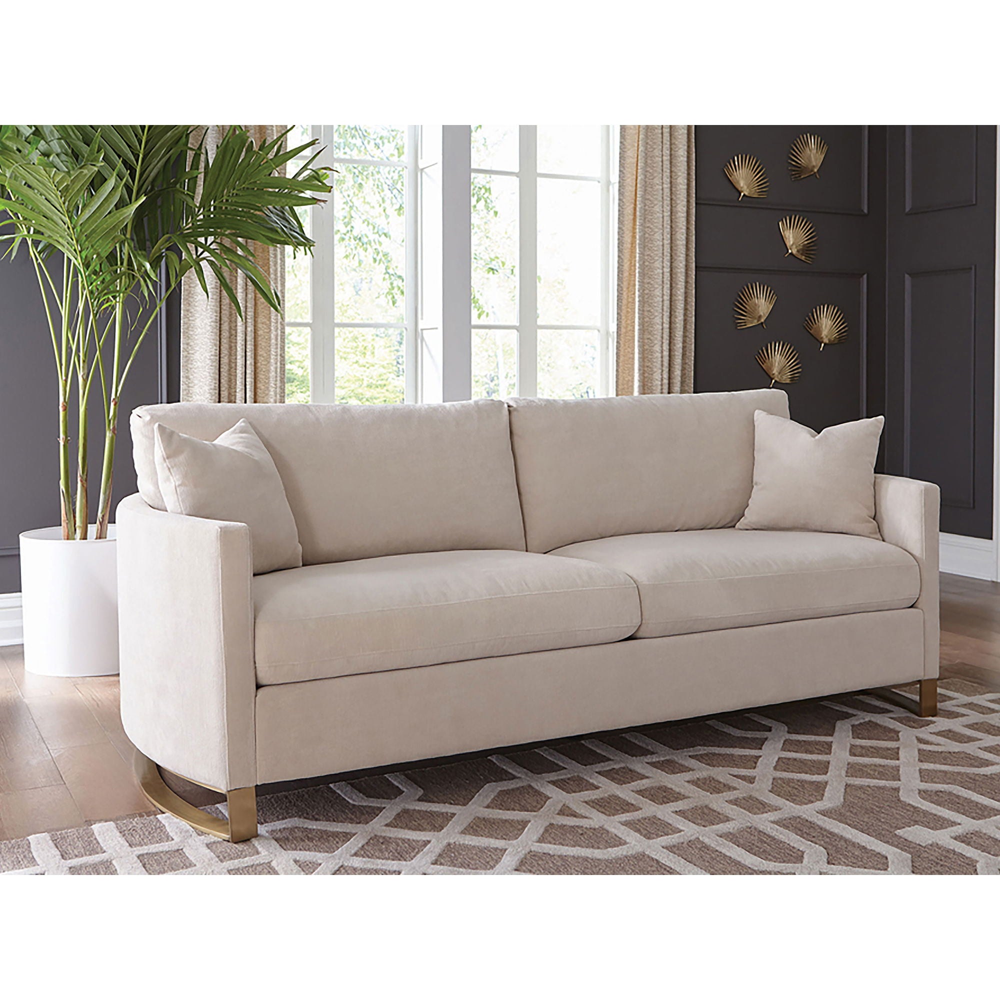Ulrika - Sofa With Reversible Seating - Beige