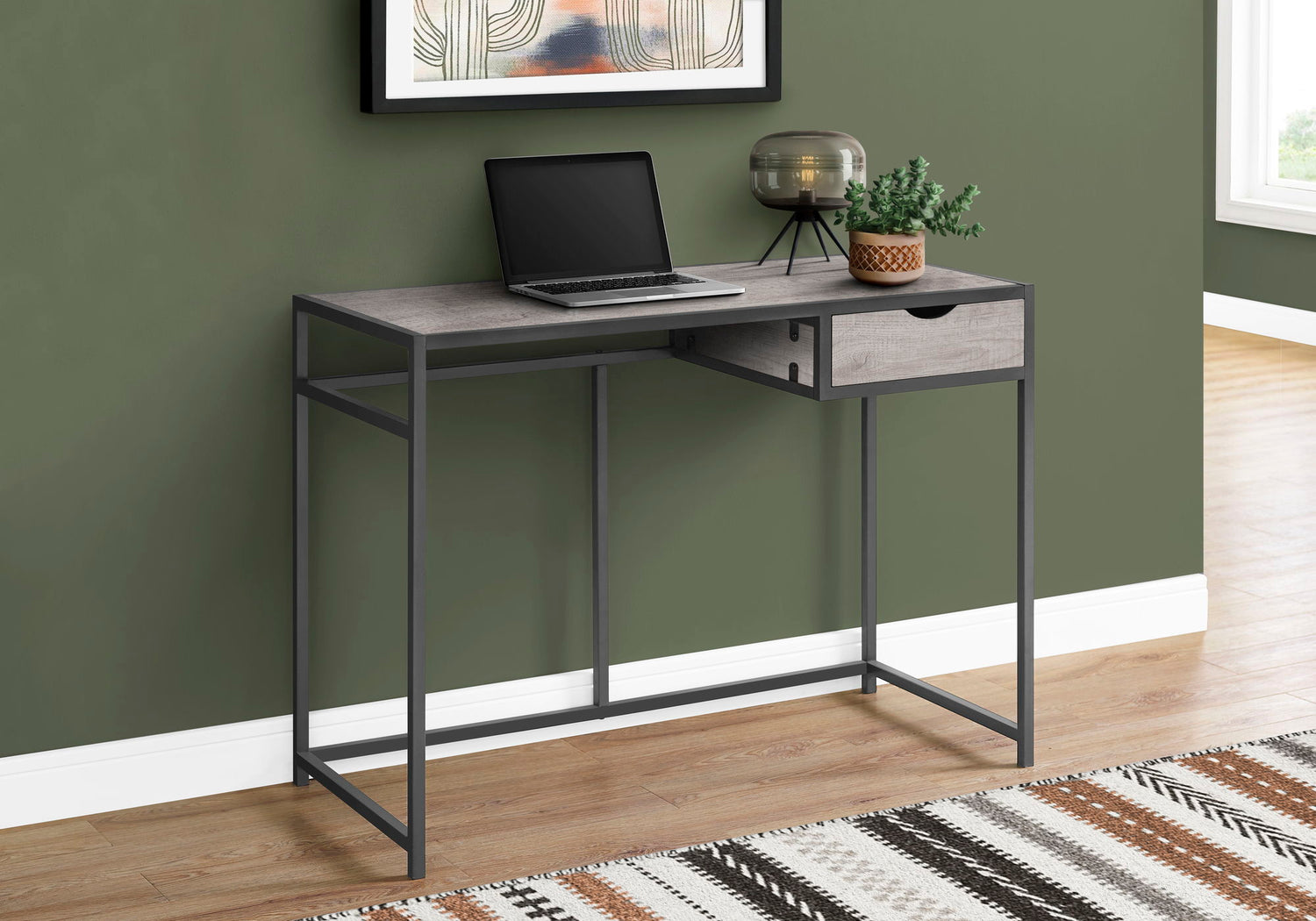 Computer Desk For Home Office, Laptop, 1 Storage Drawer, Contemporary &amp; Modern