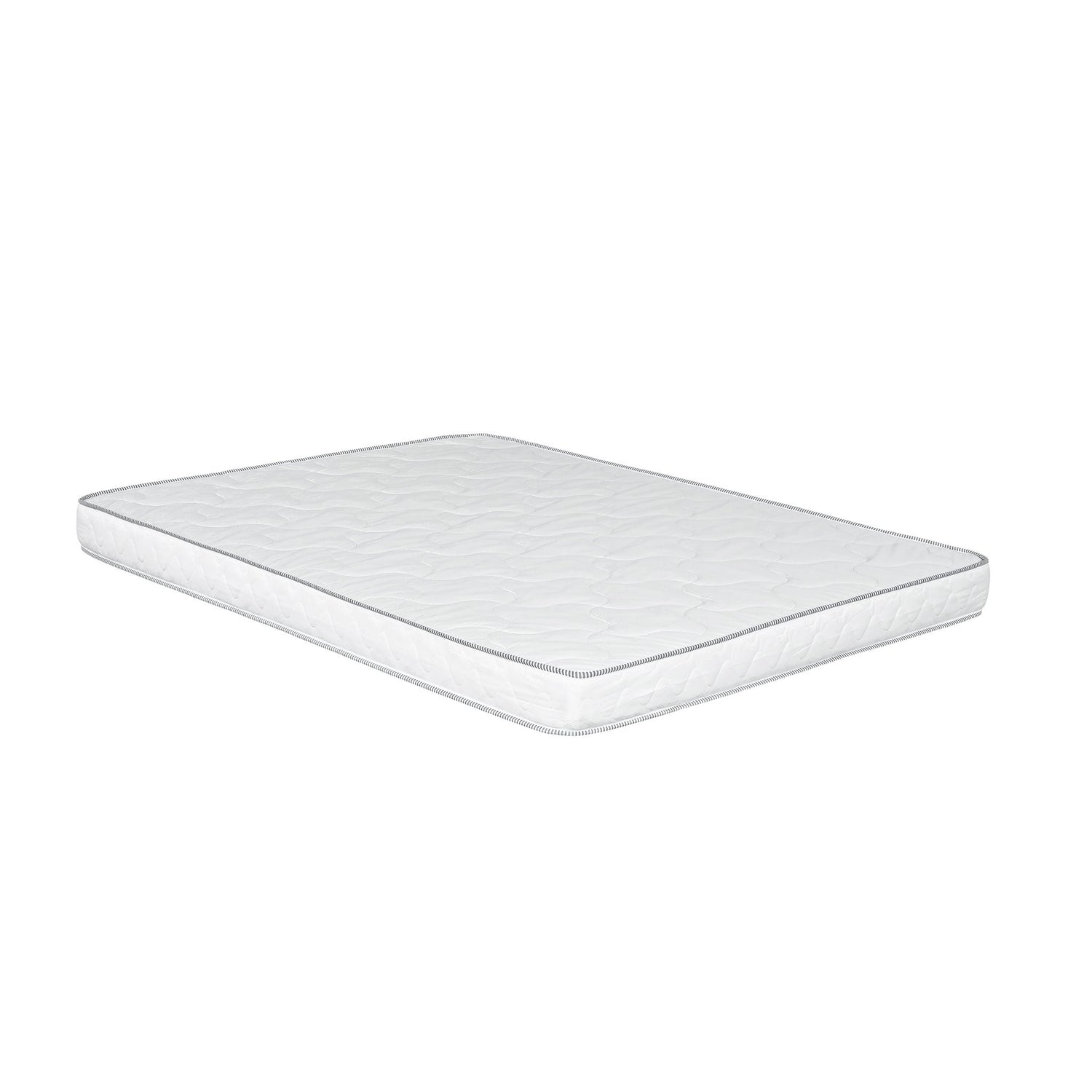 Reversible 6&quot; Full Size Mattress In A Box Pressure Relief And Cooling Technology - White