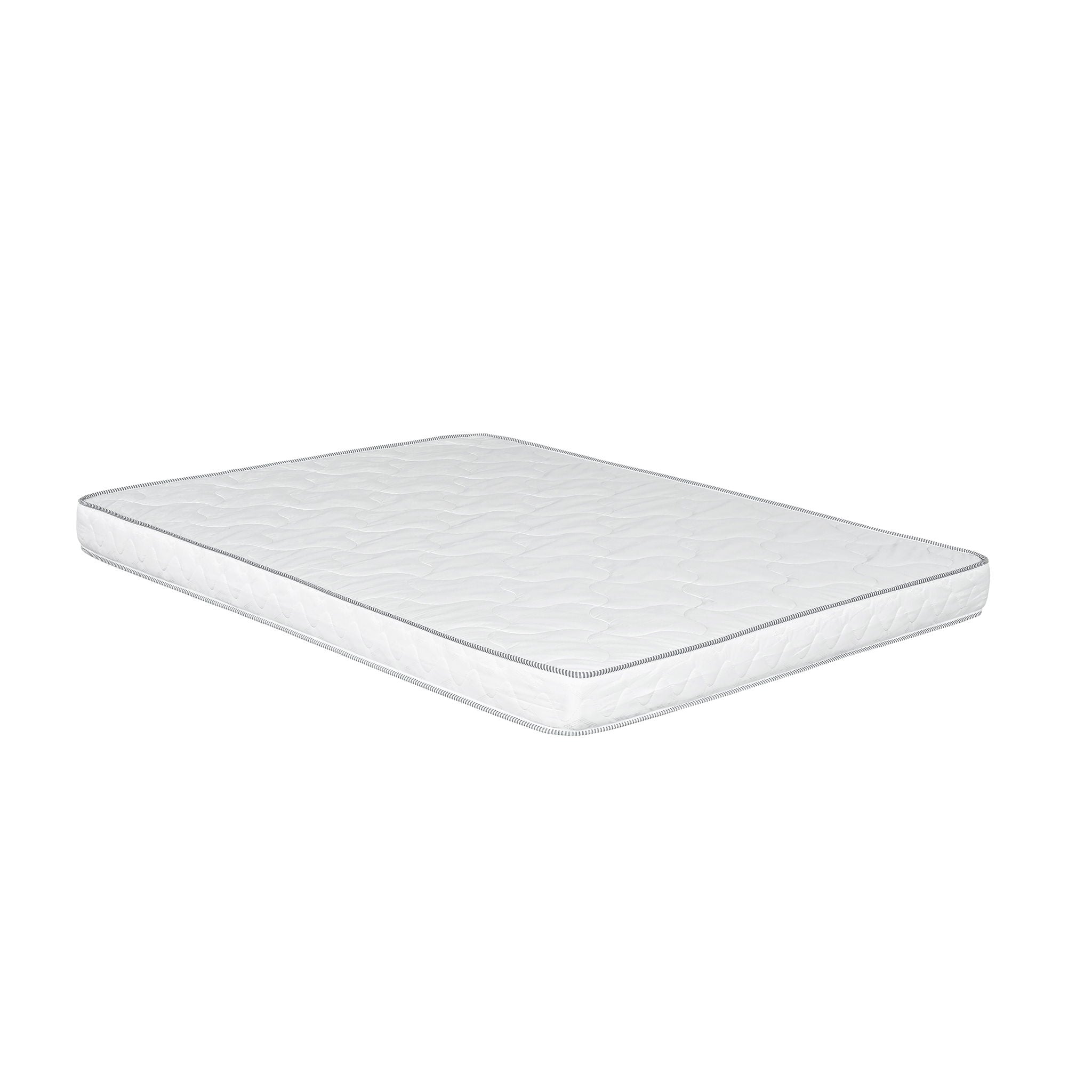 Reversible 6&quot; Full Size Mattress In A Box Pressure Relief And Cooling Technology - White