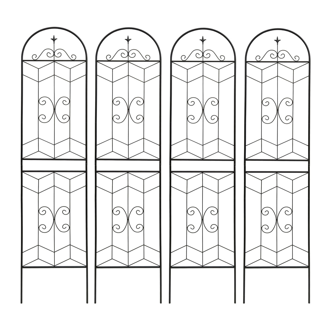 Garden Trellis, Rustproof Support For Climbing Plants