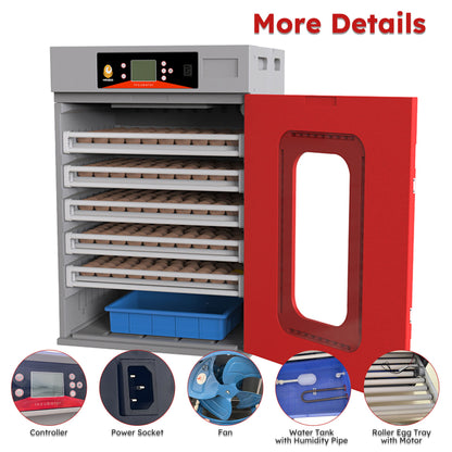 Commercial Egg Digital Cabinet Incubator With Auto Temperature &amp; Humidity Control