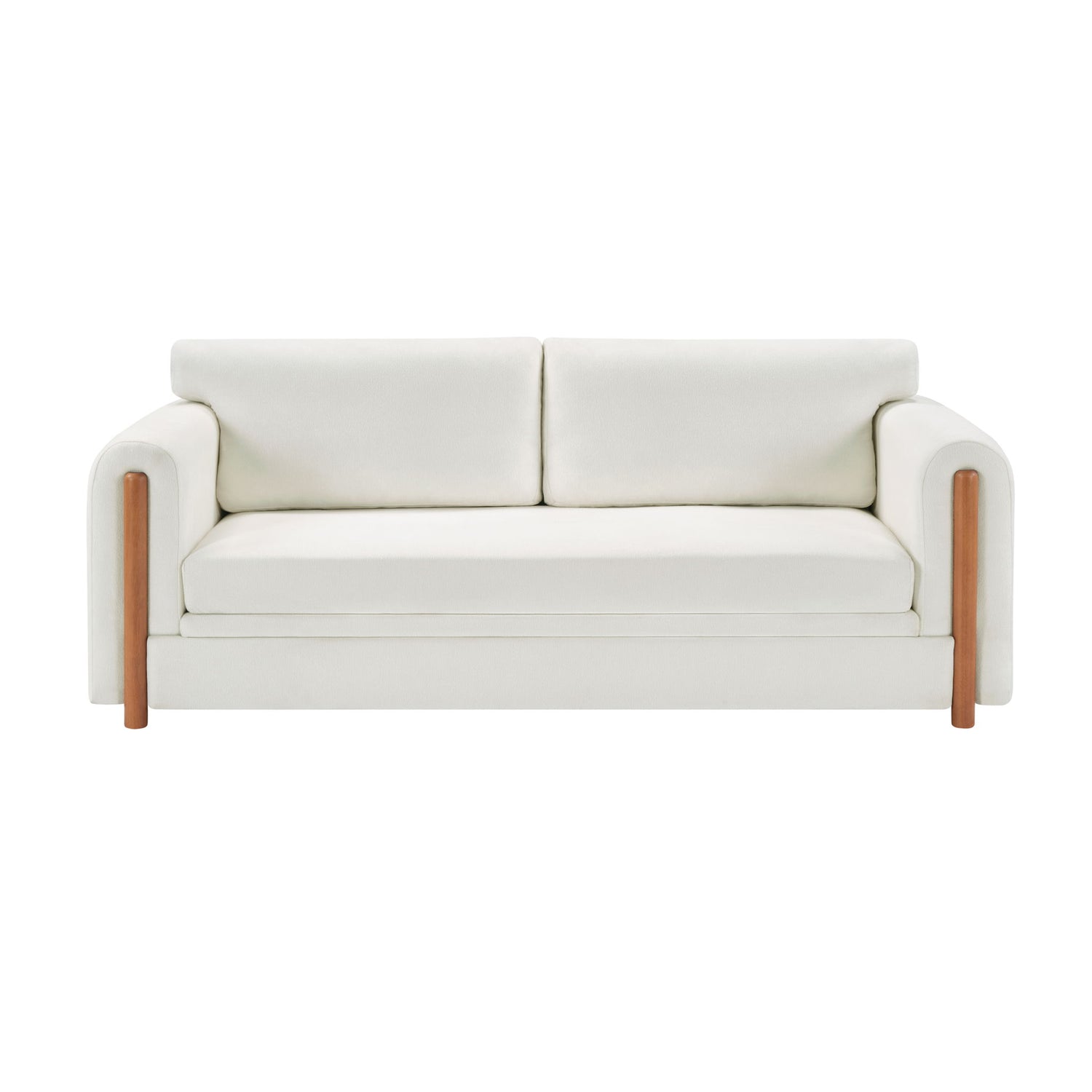 Modern 3 Seater Upholstered Couch Sofa For Living Room