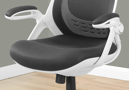 Office Chair, Adjustable Height, Swivel, Ergonomic, Armrests, Contemporary &amp; Modern