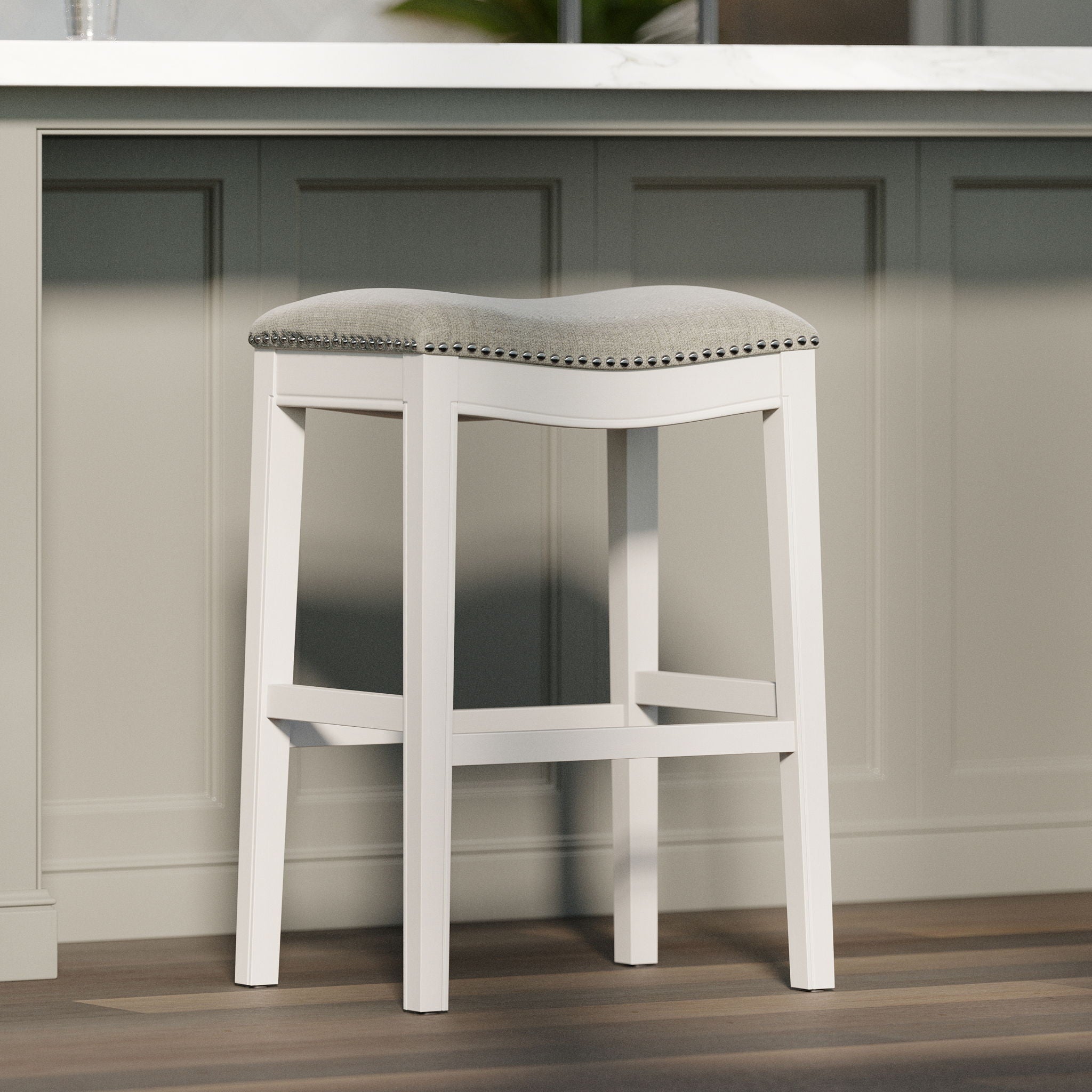 Modern Stool &amp; Nail Head Detailing