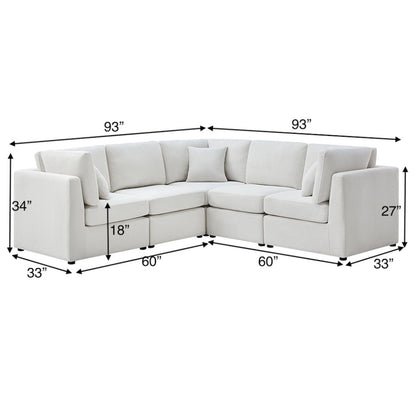 Chauncy - 5 Piece Sectional