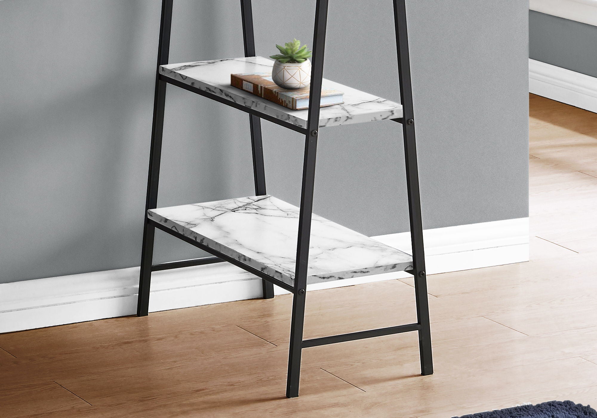Computer Desk For Home Office, Laptop, Storage Shelves, Contemporary &amp; Modern