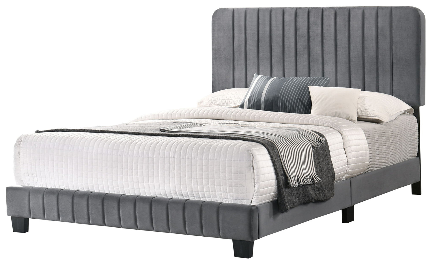 Lodi - Queen Bed - Gray