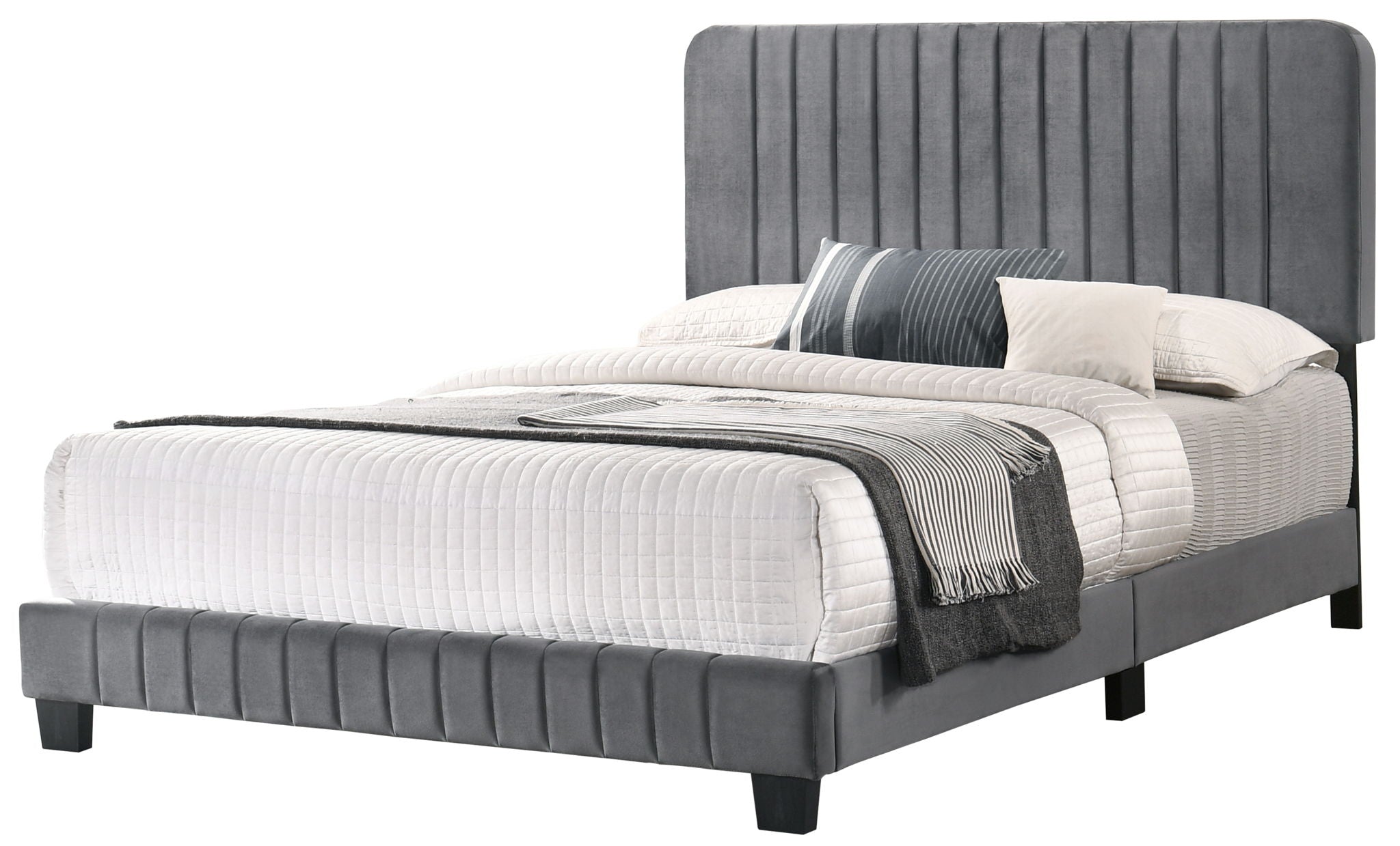 Lodi - Queen Bed - Gray