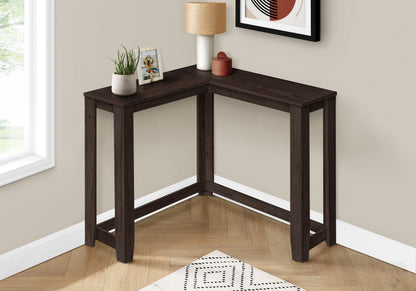 Corner Accent Console Table For Entryway, Unique Design Contemporary &amp; Modern