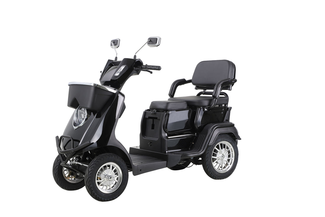 Heavy Duty 4 Wheel Mobility Scooters For Seniors &amp; Adults 500 Lbs Capacity