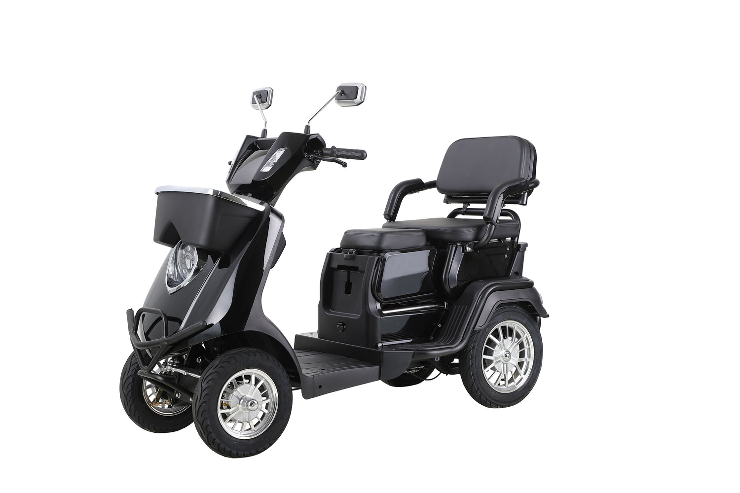 Heavy Duty 4 Wheel Mobility Scooters For Seniors &amp; Adults 500 Lbs Capacity