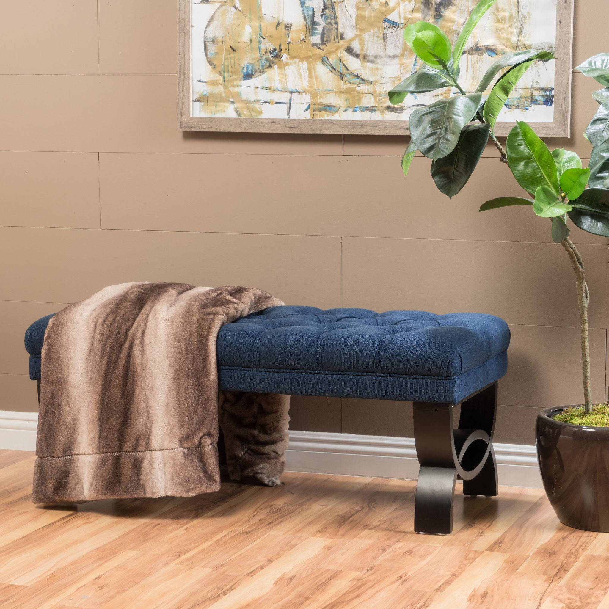 Hilton - Ottoman Bench Classic Style