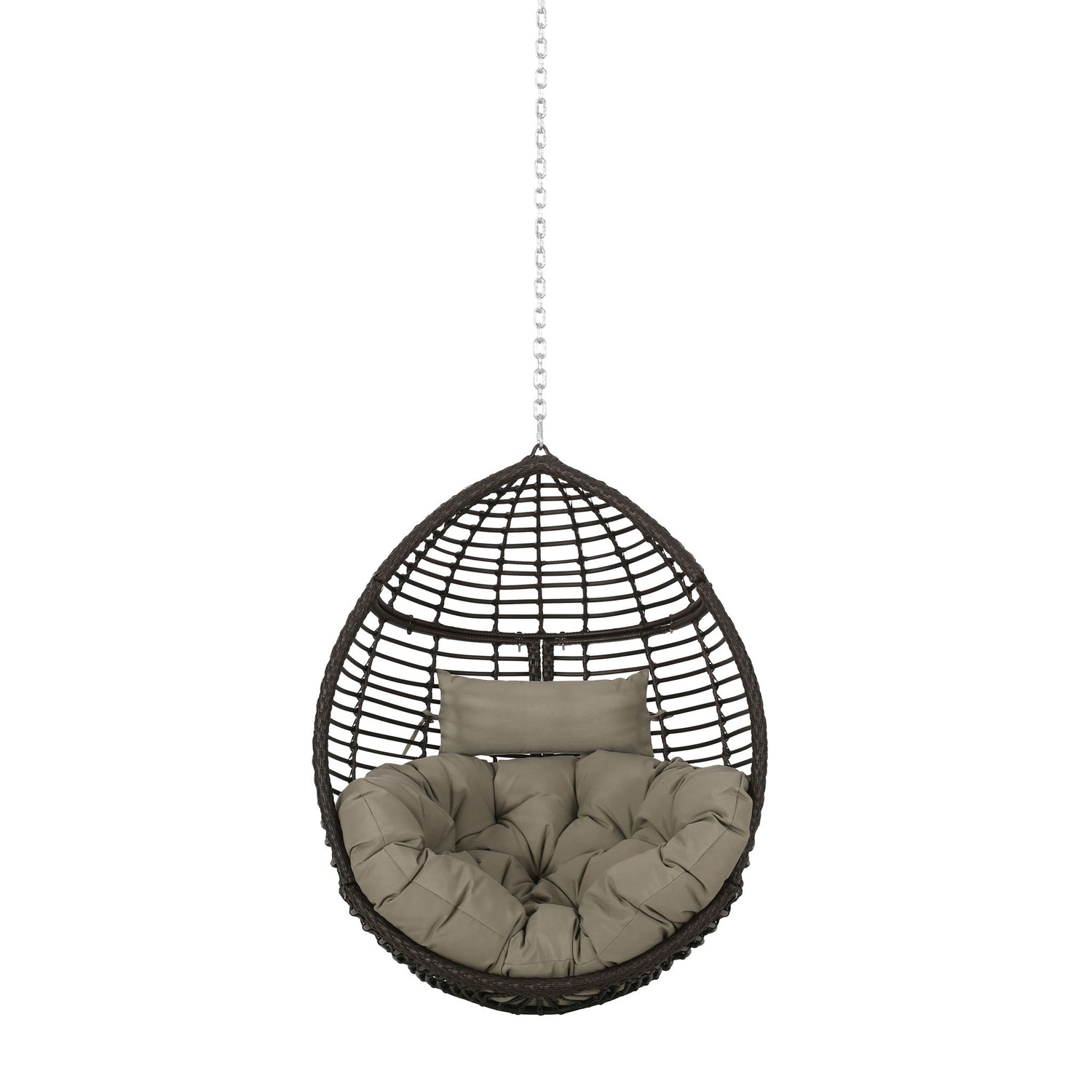 Morris Teardrop - Hanging Chair With Chain And Water Resistant Cushions