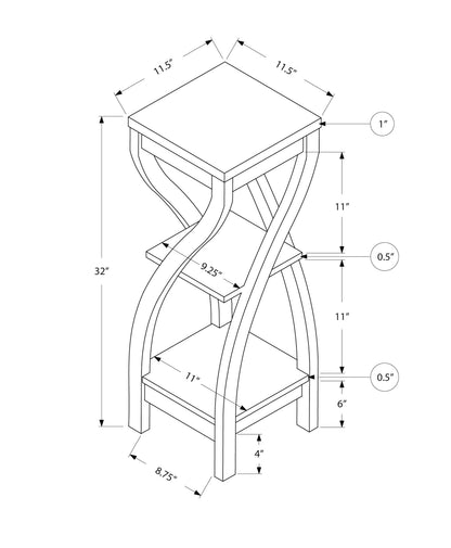 Accent Table Versatile Usage, Square, Contemporary &amp; Modern