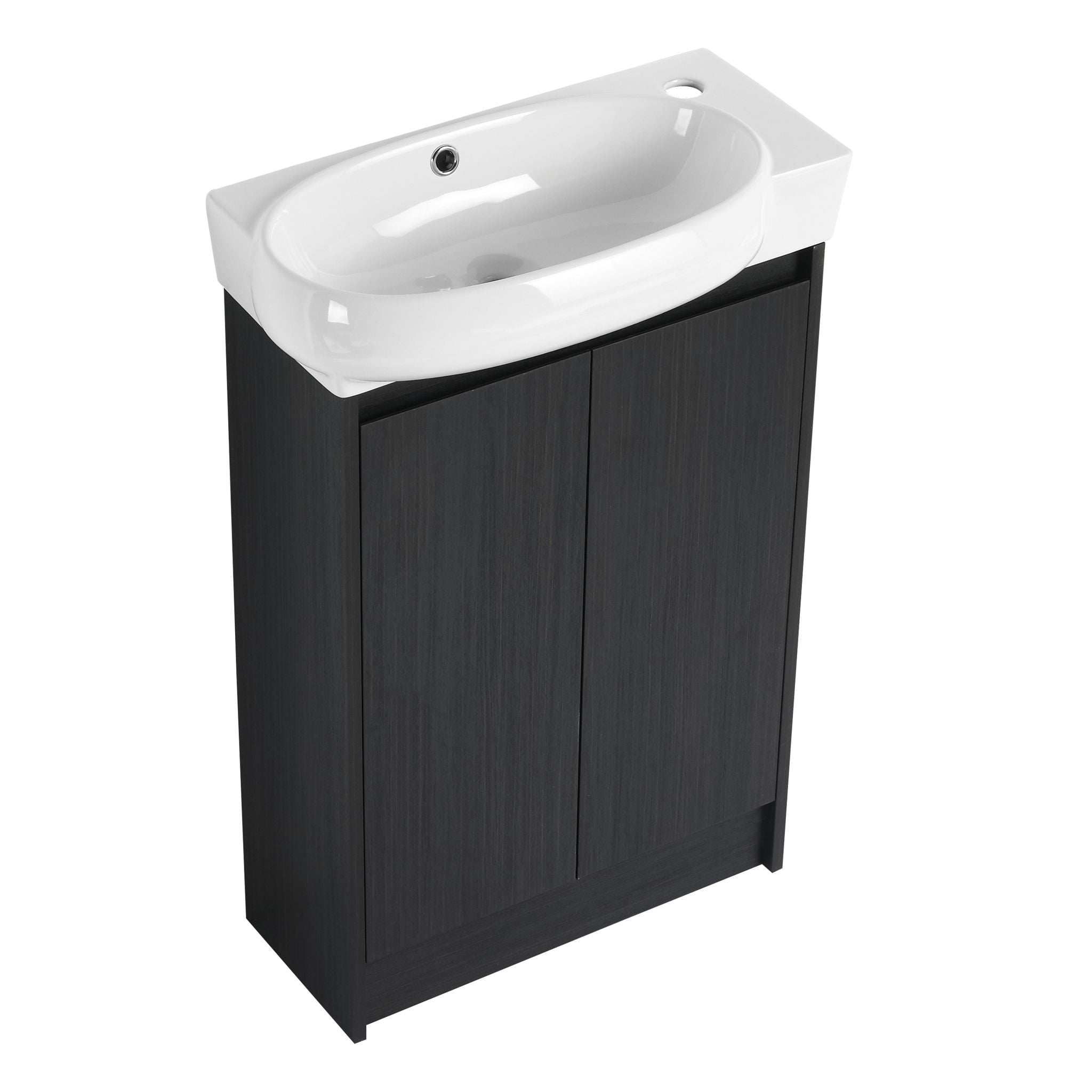 Freestanding Bathroom Vanity &amp; Sink, Soft Close Doors