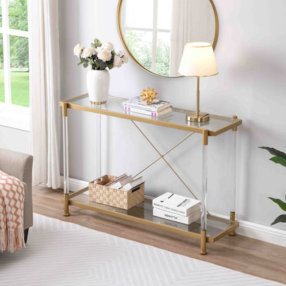 Glass Sofa Table For Living Room &amp; Bedroom