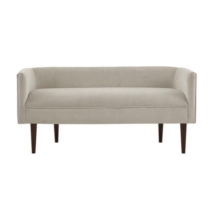 Farrah - Accent Bench With Low Back &amp; Sides - Cream
