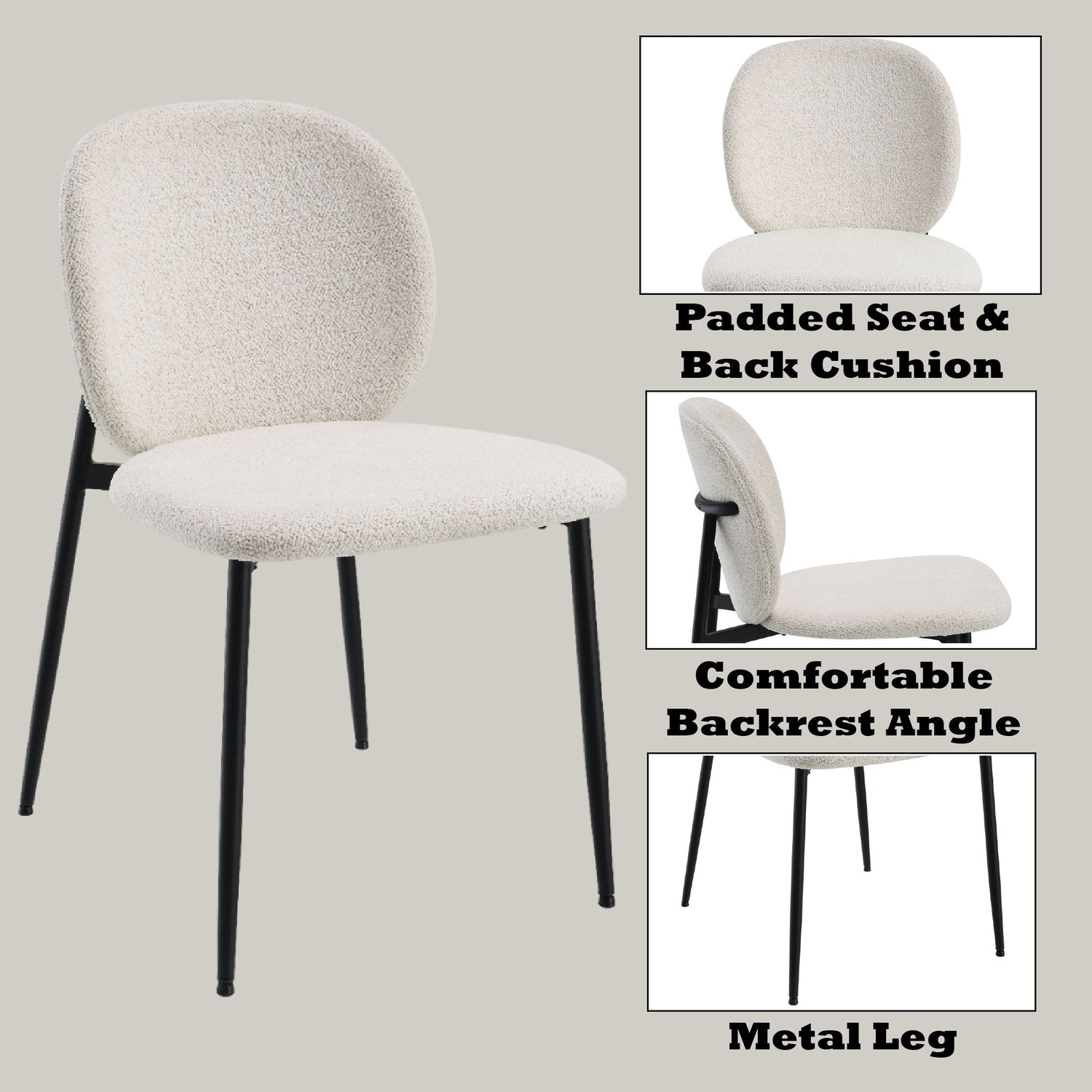 Klaus - Side Chair (Set of 2) - White