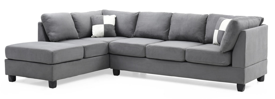 Malone - Versatile Sectional - Gray