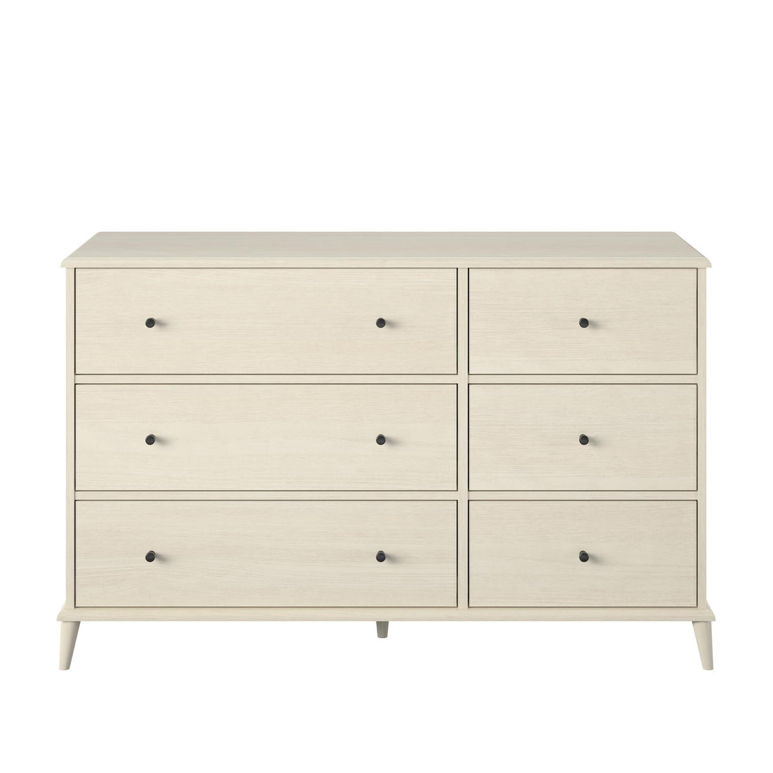 Farnsworth - 6 Drawer Dresser - Ivory