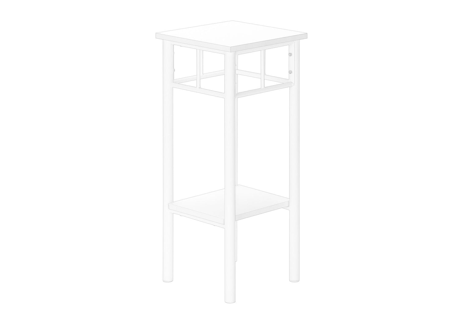 Accent Table, Square, Contemporary &amp; Modern Design