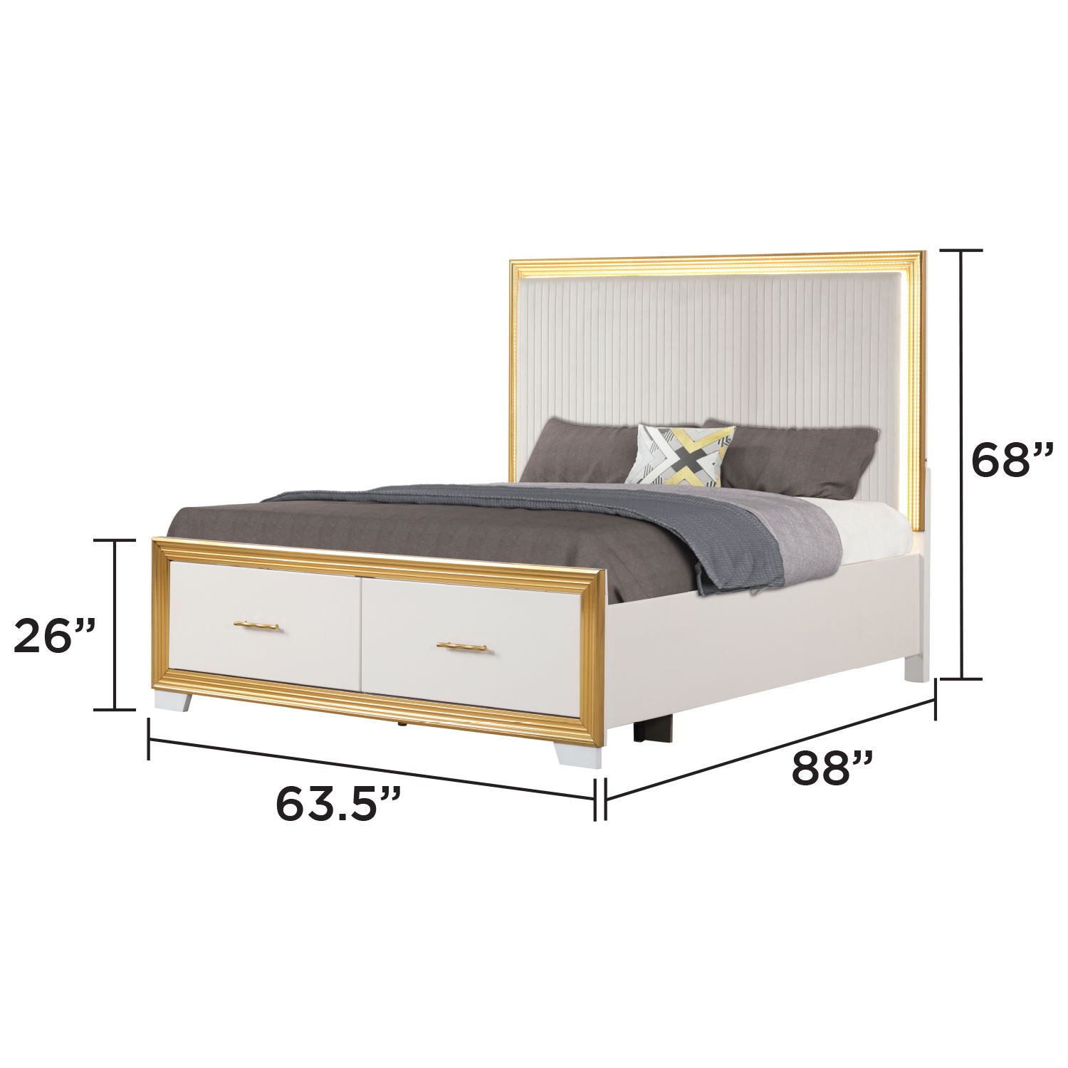 Obsession - Bedroom Set &amp; LED