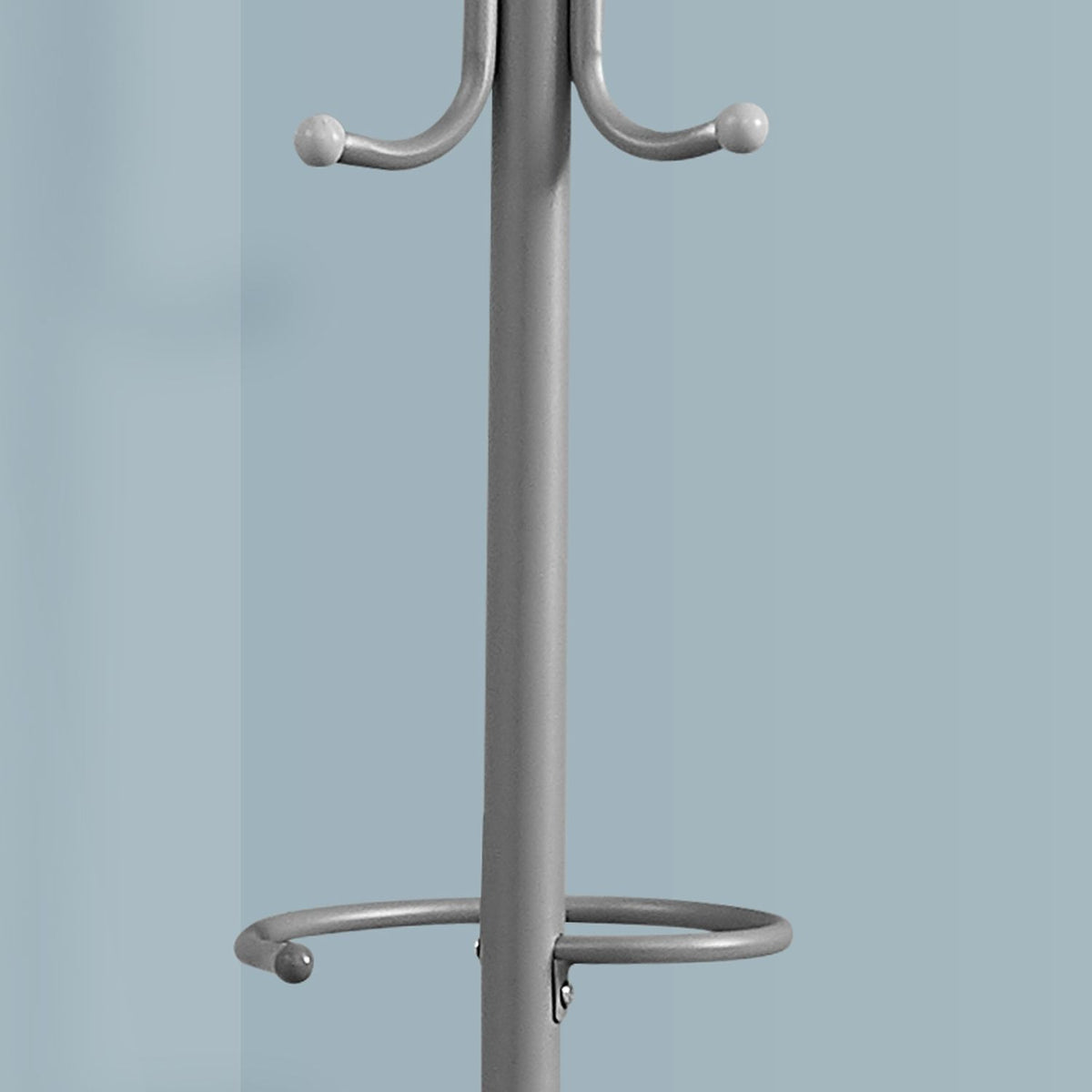 Coat Rack, Hall Tree, Free Standing, Hanging Bar, 6 Hooks, Entryway, Contemporary &amp; Modern