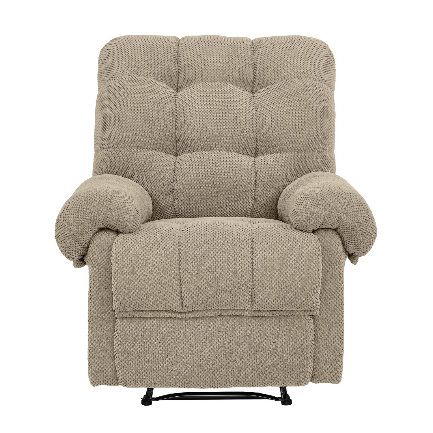 Manual Recliner, Padded Footrest