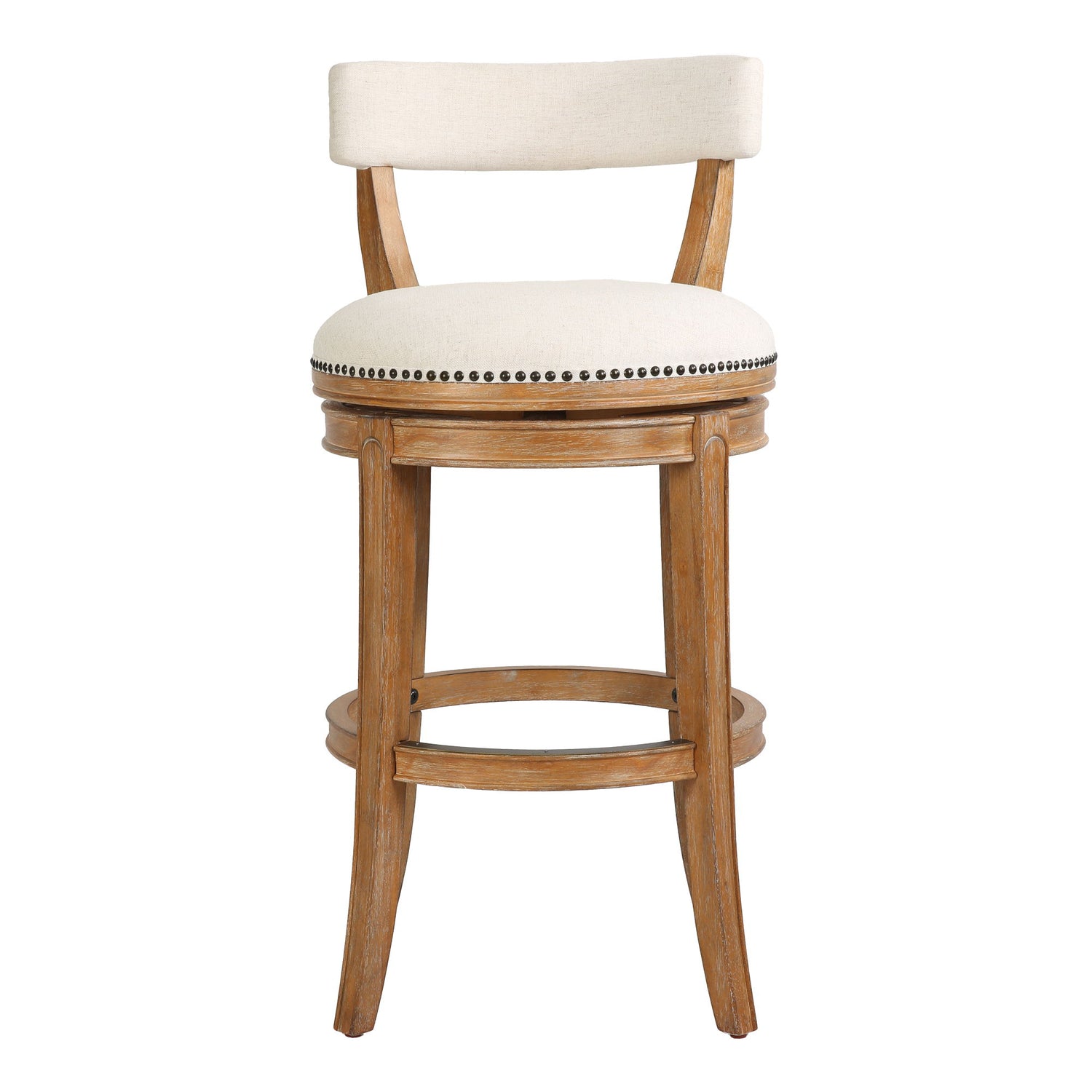 Stool &amp; Upholstered Seat And Back