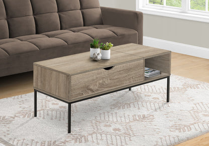 Table, Rectangular, Cocktail, Functional Lift-Top, Contemporary &amp; Modern
