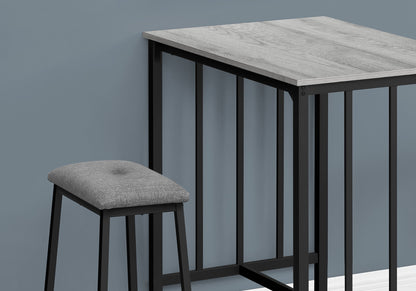 3 Pieces Dining Set, Counter Height, Rectangular, Small, Contemporary &amp; Modern