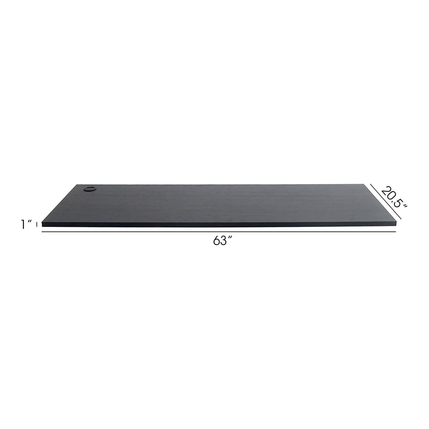 Nova Series - Work Top Melamine With Water And Heat Resistance - Dark Gray