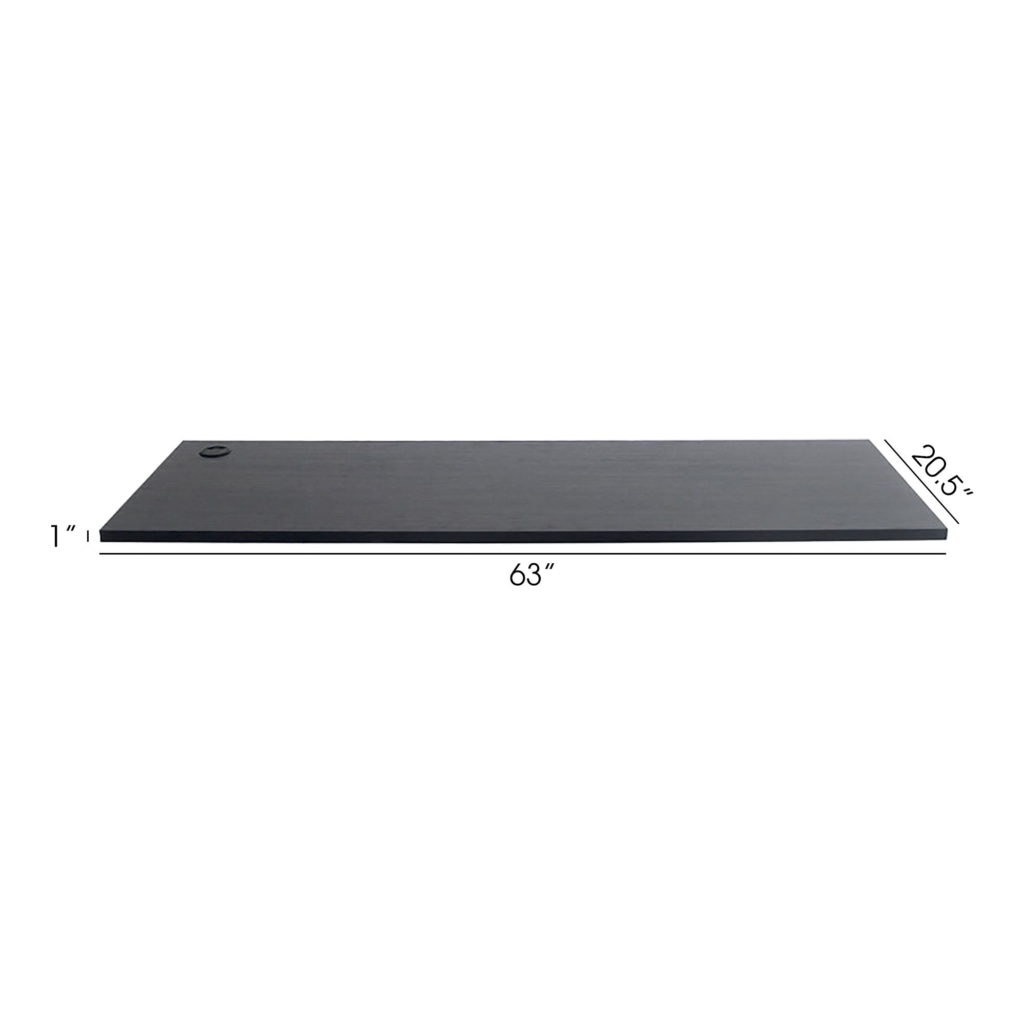 Nova Series - Work Top Melamine With Water And Heat Resistance - Dark Gray