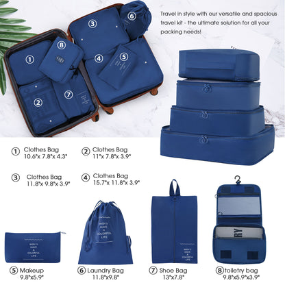 Hardshell Luggage Sets 4 Pieces + Bag Spinner Suitcase With Tsa Lock Lightweight - 16&quot; / 20&quot; / 24&quot; / 28&quot; Luggages