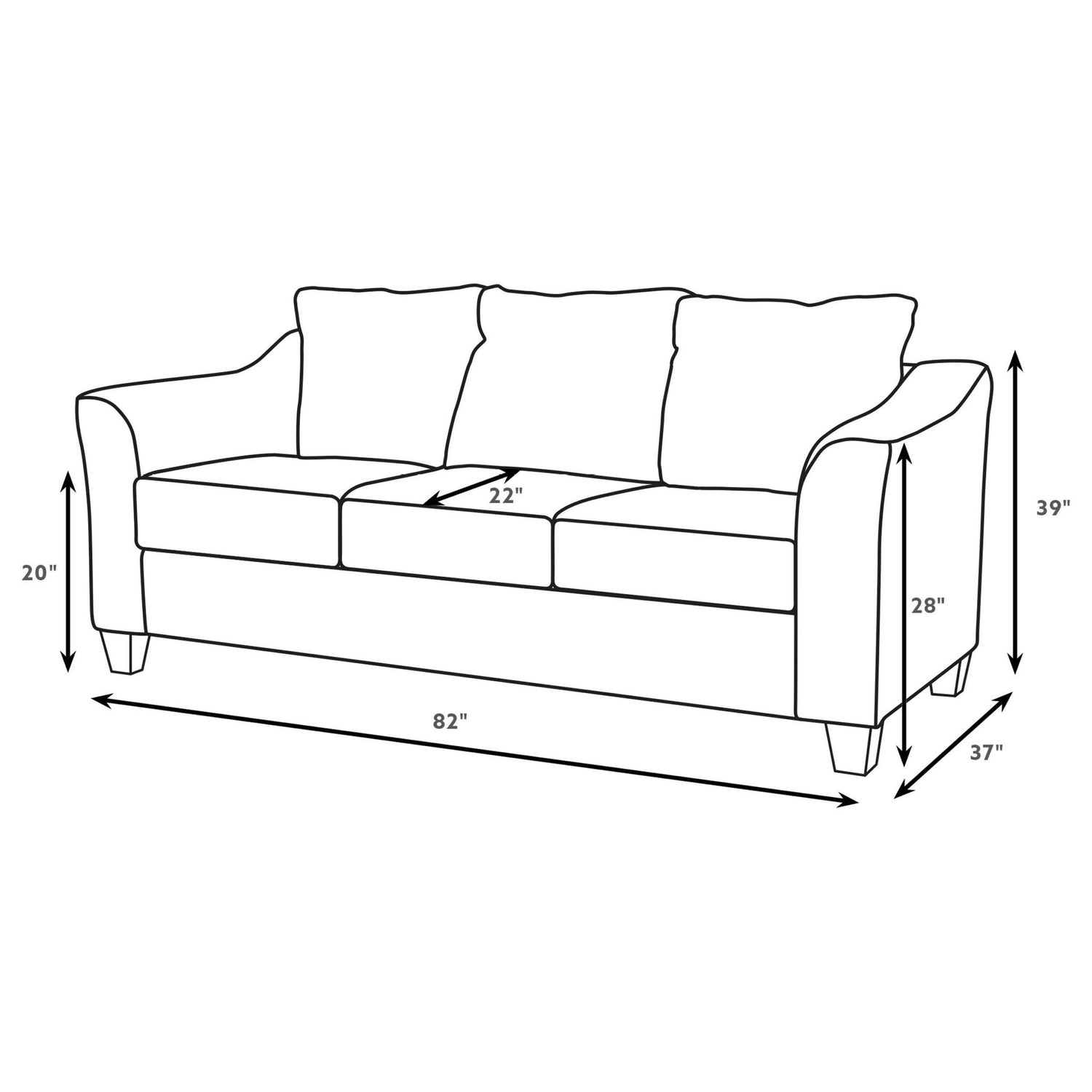 Alcazar - Sofa Set