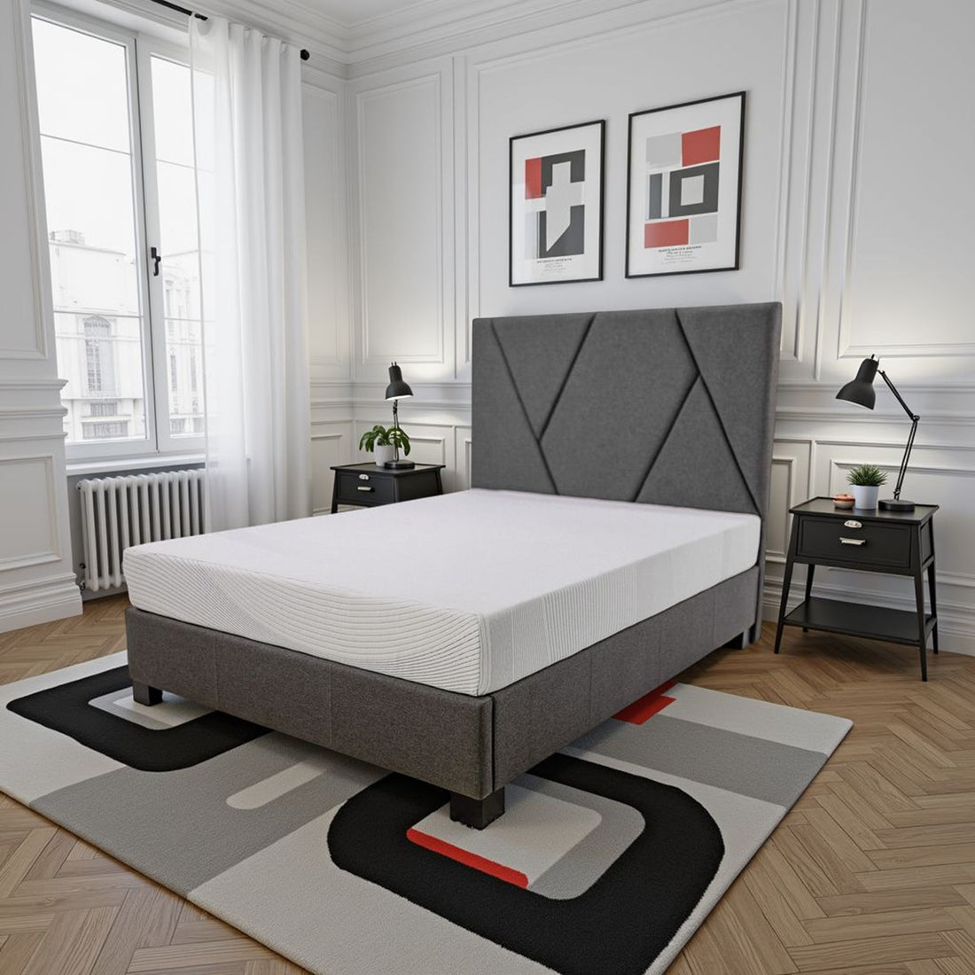 Regen - 8&quot; Cooling Copper Infused Memory Foam Mattress