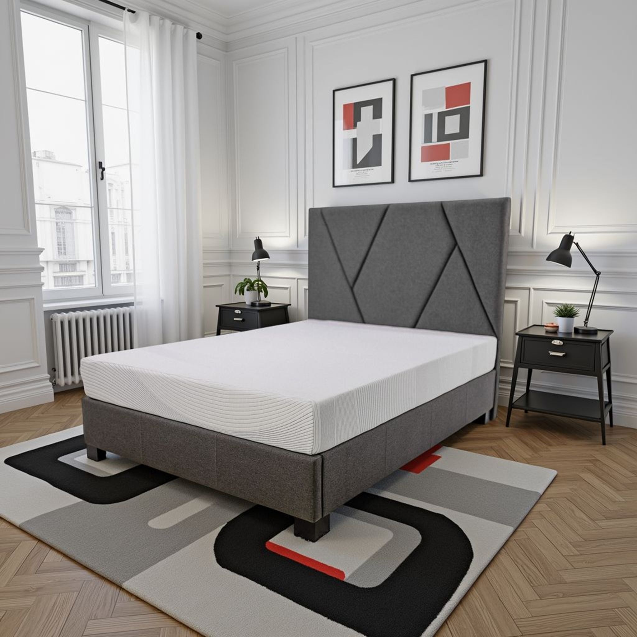 Regen - 8&quot; Cooling Copper Infused Memory Foam Mattress