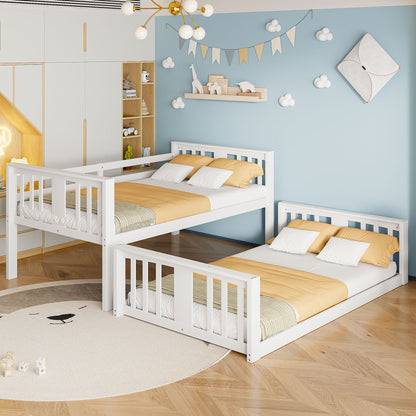 Solid Construction Bunk Bed &amp; Ladder