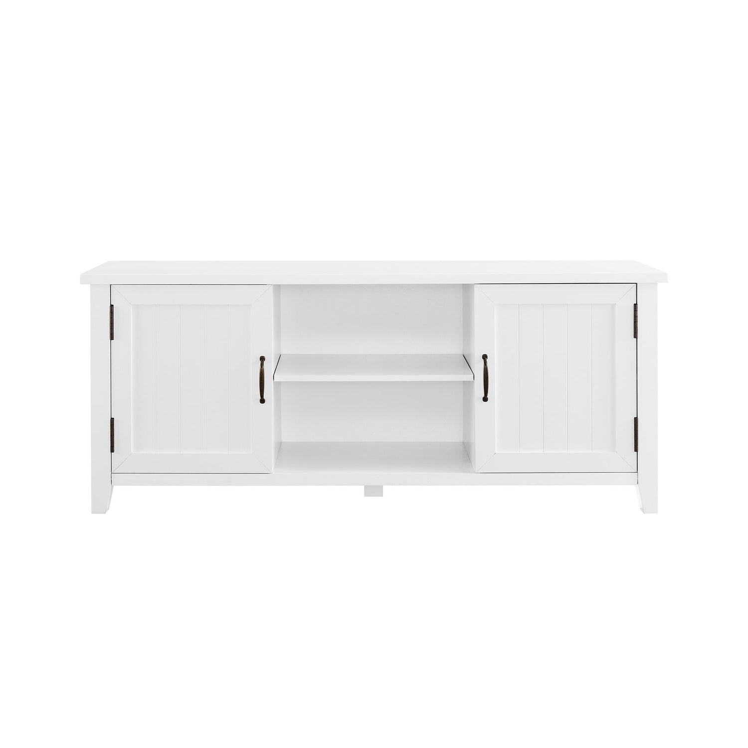 Classic Grooved Door TV Stand For Tvs Up To 65&quot;