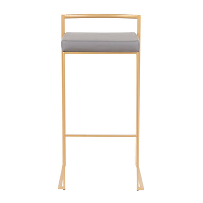 Fuji - Contemporary / Glam &amp; Quality Construction Barstool