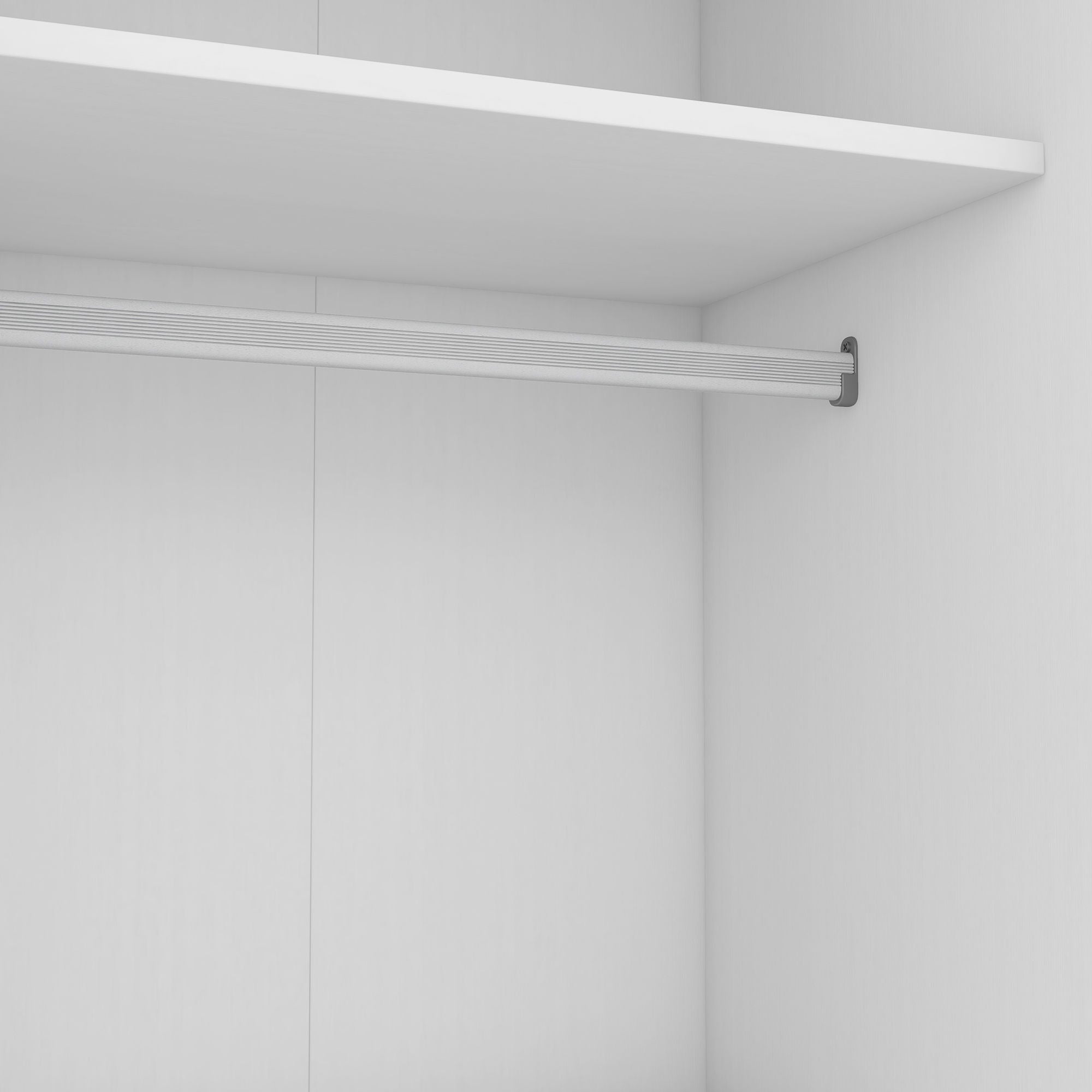 3 Door Shutter Wardrobe &amp; Shelves