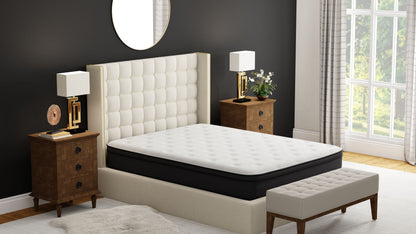 12&quot; Euro Top Hybrid Memory Foam Mattress