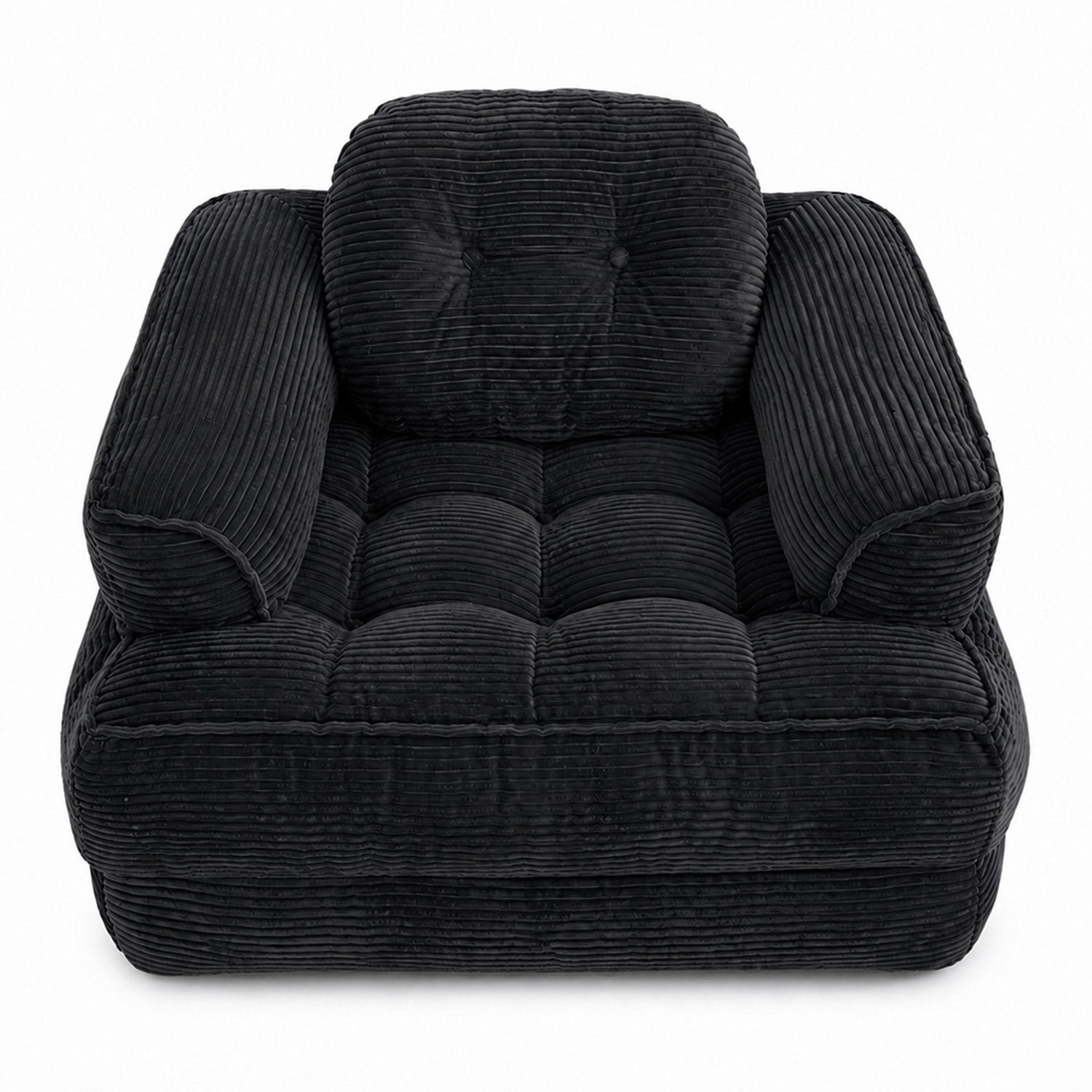 Convertible 2 In 1 Armrest Sofa For Bedroom