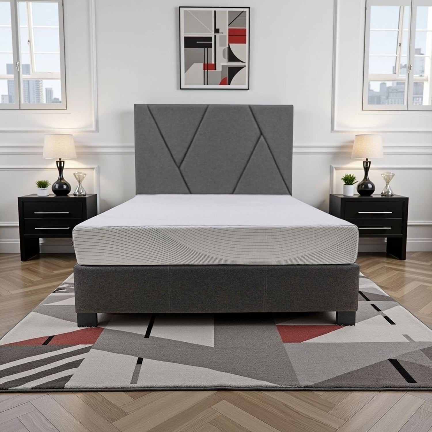 Regen - 8&quot; Cooling Copper Infused Memory Foam Mattress
