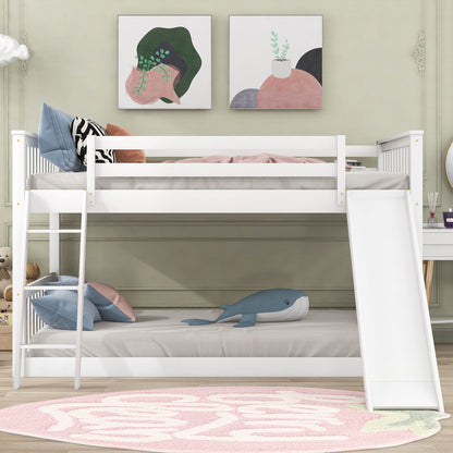 Bunk Bed &amp; Convertible Slide And Ladder