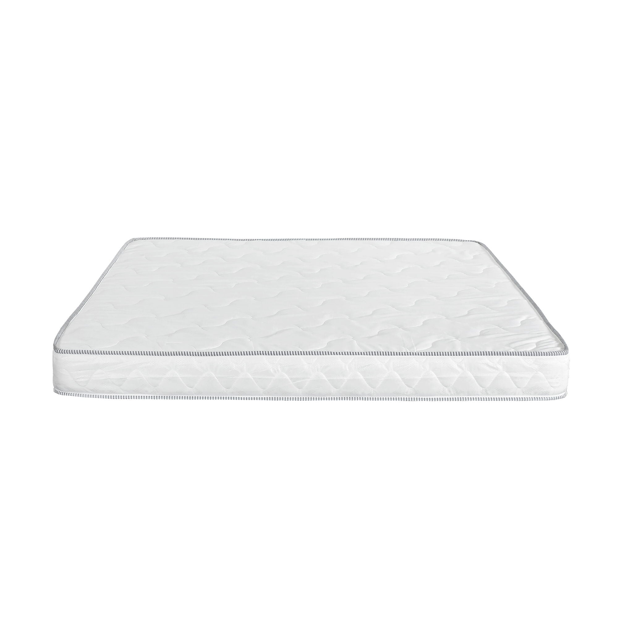 Reversible 6&quot; Full Size Mattress In A Box Pressure Relief And Cooling Technology - White